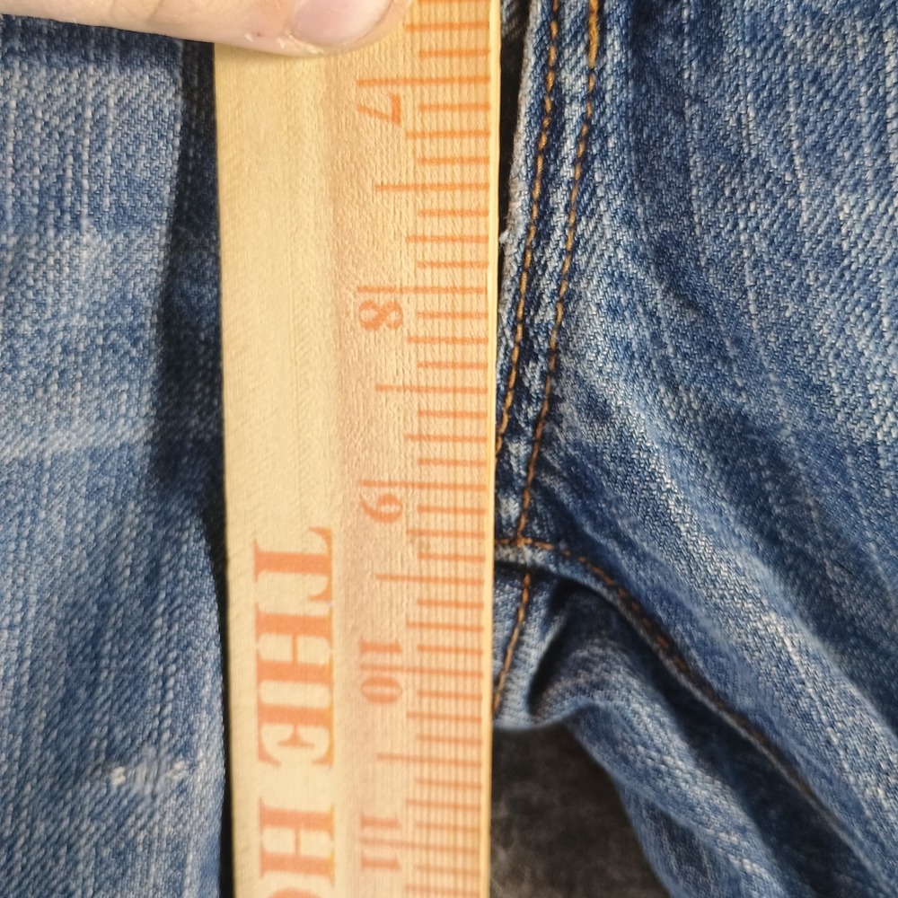 Gap Kids Jeans Boys 16 Slim Straight Fit Light Wash Pocket Accent‎ Heavy Duty - Picture 8 of 10